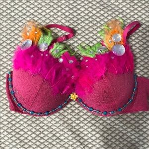 Tight rope walker self made bra. Worn once